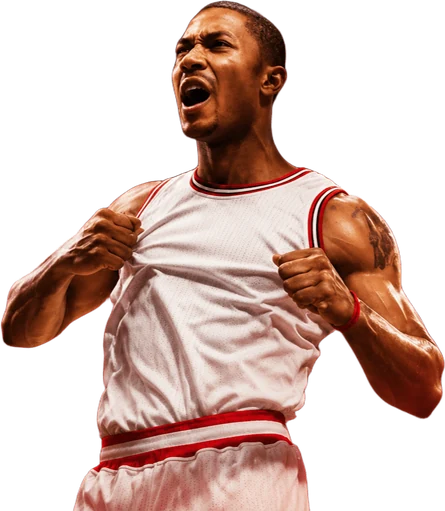 NBA 2K27 player celebrating with maxed attributes